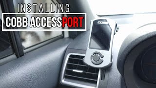 Installing the Cobb Accessport  Step by Step  Subaru WRX [upl. by Lieberman110]