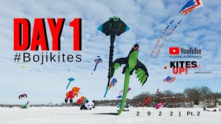 Part 2  2022 Okoboji Winter Games Kite Festival  Day 1 [upl. by Prosperus]