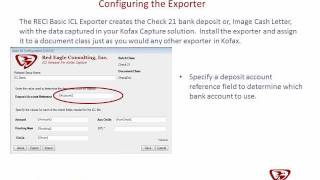 RECI Basic ICL Exporter for Kofax [upl. by Fowler]