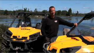 GoRidingTV tests the 2011 CANAM Commander [upl. by Godderd764]