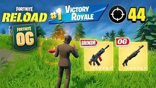 OG Fortnite Reload  High Kill Gameplay  Keyboard amp Mouse [upl. by Layap391]