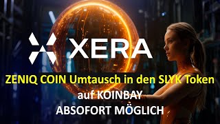 ZENIQ COIN Umtausch in SLYK Token auf der KOINBAY Börse [upl. by Tine81]