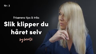 Klippe håret frisør viser hvordan klippe tupper [upl. by Daile]