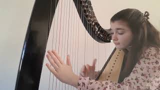 Hufen Melyn  Helen Mair Green  Arpa  harp  telyn  cerddoriaeth cymreig [upl. by Hoxsie]