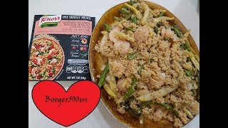 KNORR SKILLET SHRIMP SCAMPI COUSCOUS AIR FRYER [upl. by Xonk812]