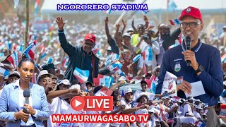 🔴LIVE NGORORERO  UMUKANDIDA WA FPR INKOTANYI PAUL KAGAME ARI KWIYAMAMAZA KU MWANYA WA PEREZIDA [upl. by Lon238]