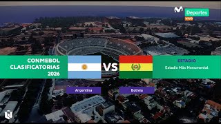 Argentina vs Bolivia ● Fecha 10 Eliminatorias Mundial 2026 ● Pes 2021 [upl. by Zetnom]