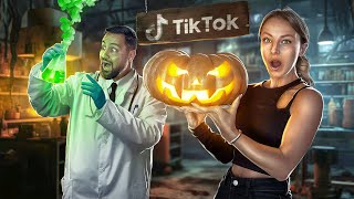 JE TESTE CES TIKTOK HALLOWEEN  ça rend fou [upl. by Sema94]