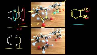 DielsAlder stereochemistry of dienophile  Organic chemistry  Khan Academy [upl. by Bigner]