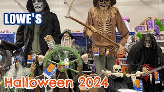 LOWES HALLOWEEN 2024  NEW Animatronics for 2024 [upl. by Anneres]