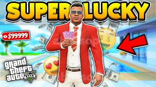 i Became SUPER LUCKY in GTA 5 [upl. by Notnilc987]