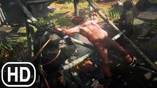 Red Dead Redemption 2  Saving Uncle From Skinners [upl. by Eedrahs457]