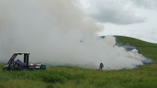 How To Control Sericea Lespedeza with Late Season Burns [upl. by Hesoj268]