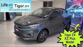 Reason’s To Buy 2024 Tata Tigor EV Xz plus ❤️‍🔥✨₹ 13 Lakh ✨Rs076 mai 1 km Ab hui na Economical🙌🥹 [upl. by Ecinnahs993]