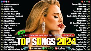 Billboard Pop Songs 2025 Playlist ✨Ed Sheeran The Weeknd Bruno Mars Rihanna Sia Adele Dua Lipa [upl. by Ariajay]