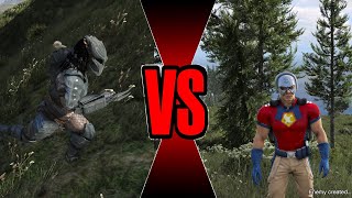 Peacemaker vs Predator  Death Battle GTA 5 [upl. by Nan157]