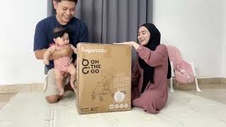 Unboxing Stroller Baru Sugarbaby On The GO [upl. by Barbur259]