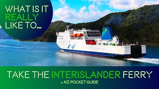 ⛴️ Taking the Interislander Ferry What is it REALLY like [upl. by Orban]