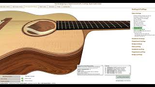 Lakewood 3D Guitar Designer Tool for Custom Shop Guitars [upl. by Annaitsirhc]