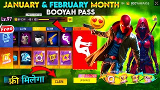 Next January amp February Booyah Pass 🤯🥳 Next Booyah Pass Free Fire  December Booyah Pass Free Fire [upl. by Crocker]