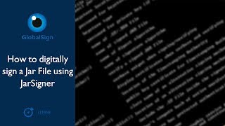 How to digitally sign a Jar File using JarSigner [upl. by Ecinert6]