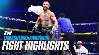 The Dominating SKILL From Vasiliy Lomachenko Against George Kambosos  FIGHT HIGHLIGHTS [upl. by Bello163]