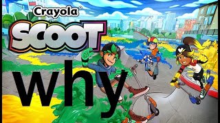 i played crayola scoot so that you dont have to  a super review [upl. by Ihab]