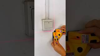 90 Degree Laser Level Cross Line Measurement Tool alshaheentech tooltips shorts youtubeshorts [upl. by Eniron911]