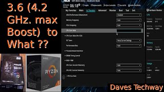 Overclocking the ryzen 5 3600 on the Asus B550MA wifi motherboard with an AIO [upl. by Pratte]