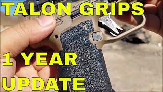 TALON GRIPS 1 YEAR UPDATE REVIEW DID THEY HOLD UP [upl. by Linkoski831]