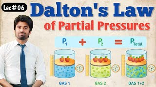 Daltons Law of Partial Pressure  Dalton law Class 11 Chemistry  Dalton law and partial pressures [upl. by Rybma486]