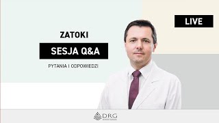 ZATOKI  pytania i odpowiedzi  Dr Głowacki Chirurg nosa i Laryngolog [upl. by Nolyarg]