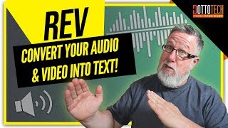 Revcom Convert Your Audio and Video to Text [upl. by Otrebmuh]