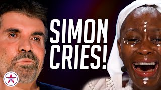 Nightbirde Tribute Choir Makes Simon Cowell CRY on AGT 2023 [upl. by Armallas347]