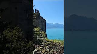 Do you enjoy visiting castles Visit Chillon Castle in Montreux switzerland castle chillon [upl. by Zednanref]