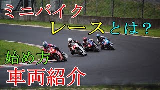 ミニバイクレースとは？おすすめの車両と始め方 [upl. by Jobi]