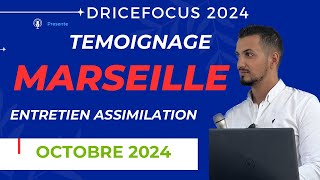 Entretien assimilation nationalité française  demande naturalisation française par décret questions [upl. by Groark]