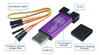 программатор STlink V2 для STM8  STM32  установка драйвера [upl. by Ailina]