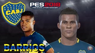 Wilmar Barrios PRO EVOLUTION SOCCER 2018 [upl. by Ataymik522]