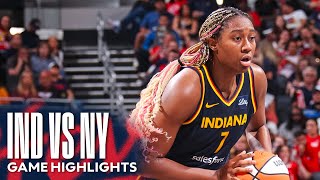 Indiana Fever Highlights vs New York Liberty  May 16 2024 [upl. by Annairda935]