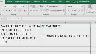 TUTORIAL DE EXCEL COMBINAR Y CENTRAR [upl. by Dreddy]