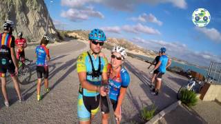 Ruta mixta ciclismo carretera y MTB Murcia hacia Embalse La Pedrera en Torremendo [upl. by Aeslehs]