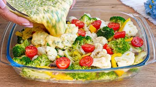 I make this vegetable casserole every weekend Delicious broccoli and cauliflower recipe [upl. by Nylrak]