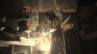 Vehement Knives Combat Dagger Build Part 2 [upl. by Jaime]