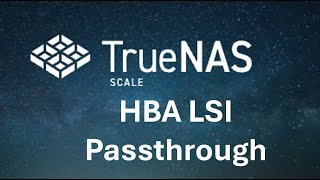 TrueNAS on Proxmox HBA LSI Passthrough [upl. by Dafna]