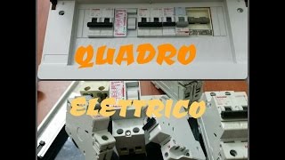 Quadro elettricocomè fatto e come collegarlo [upl. by Bailie]