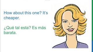 Dialogue 20  Inglés Spanish  How much is it  Cuánto cuesta [upl. by Judd]