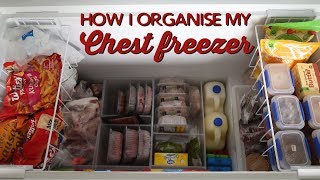 How I Organise My Chest Freezer  A Thousand Words [upl. by Suivatnod]