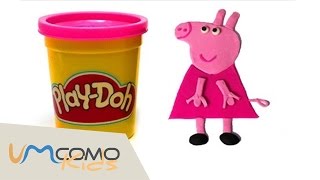 🐷 PEPPA PIG massinha Português  FÁCIL 🐷 [upl. by Arbrab]