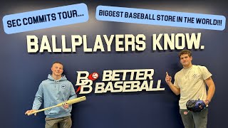 SEC Commits Tour Biggest Baseball Store In The US [upl. by Leissam503]